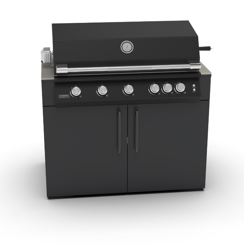 KC 120 GRILL – מודול לגריל גז מובנה גדול (ללא גריל)