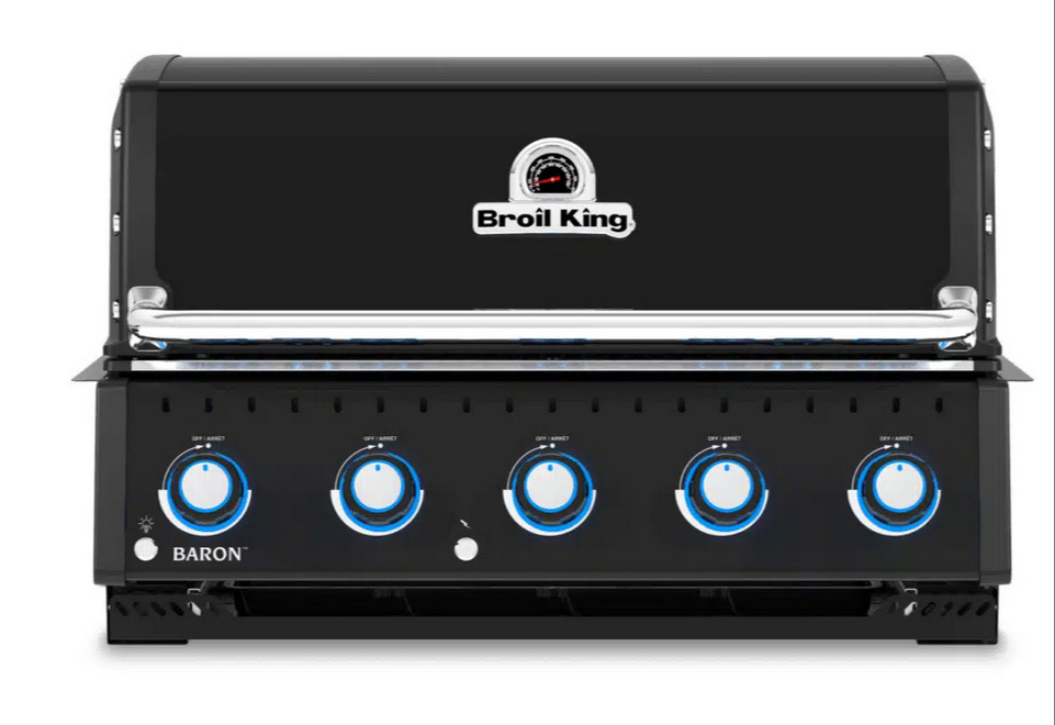 גריל גז ברון 520 BI שחור