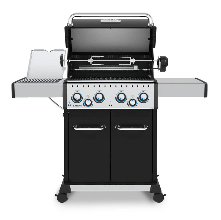 גריל גז ברון S490 IR שחור