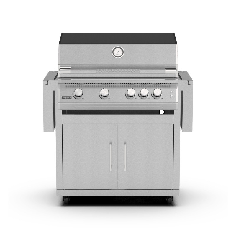 עגלת נירוסטה Brabura Cart Grill 400 S — בסיס לגריל Fusion 400 RS