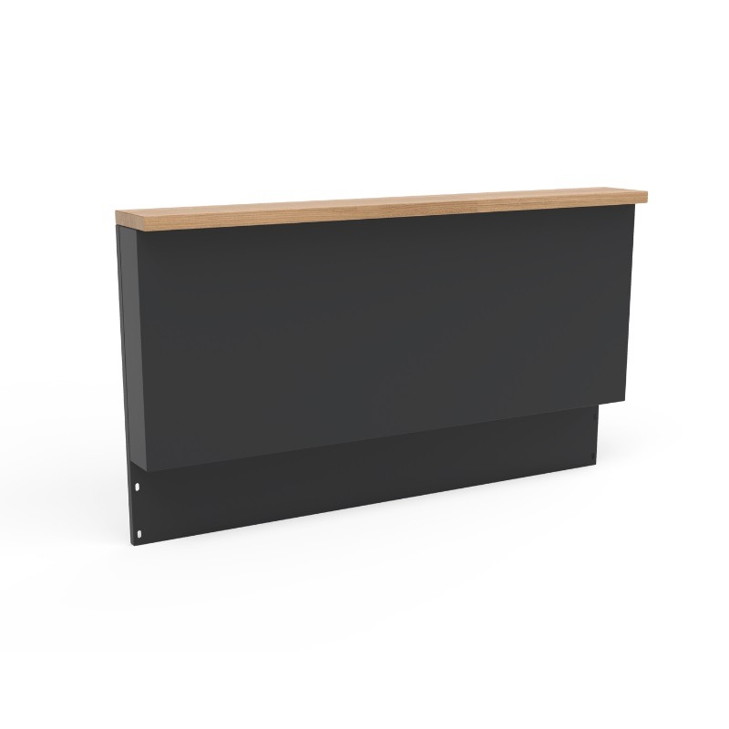 BRABURA WALL 90 – פאנל קיר בעיצוב מודרני עם גימור עץ במבוק (אביזר מודולרי)