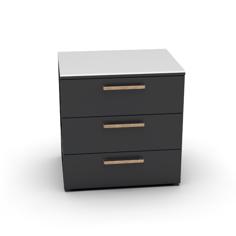 CT 90 DRAWERS – מודול מגירות 90 ס"מ למטבח חוץ Brabura
