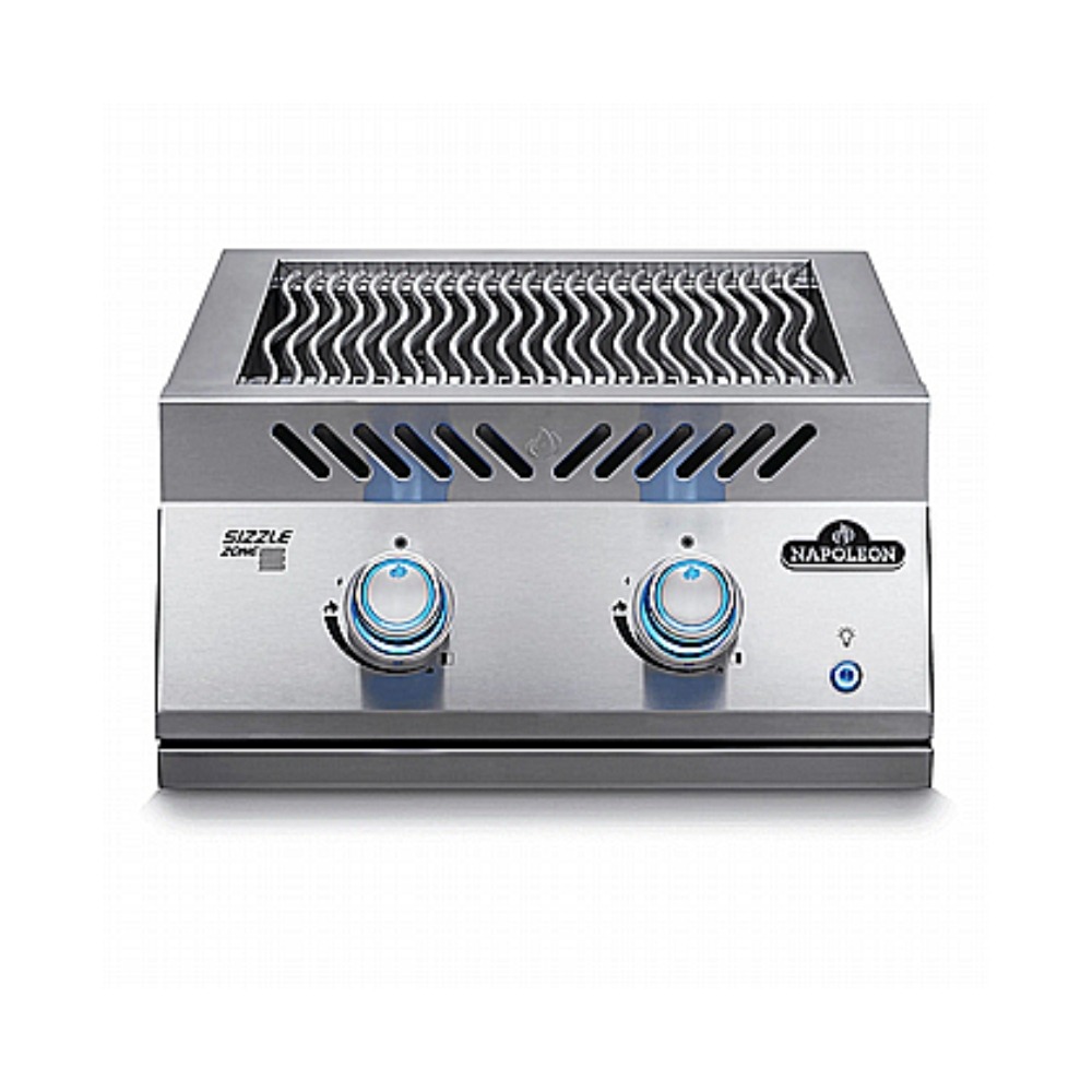 כירת גז כפולה SIZZLE ZONE™ אינפרא אדום -NAPOLEON BI