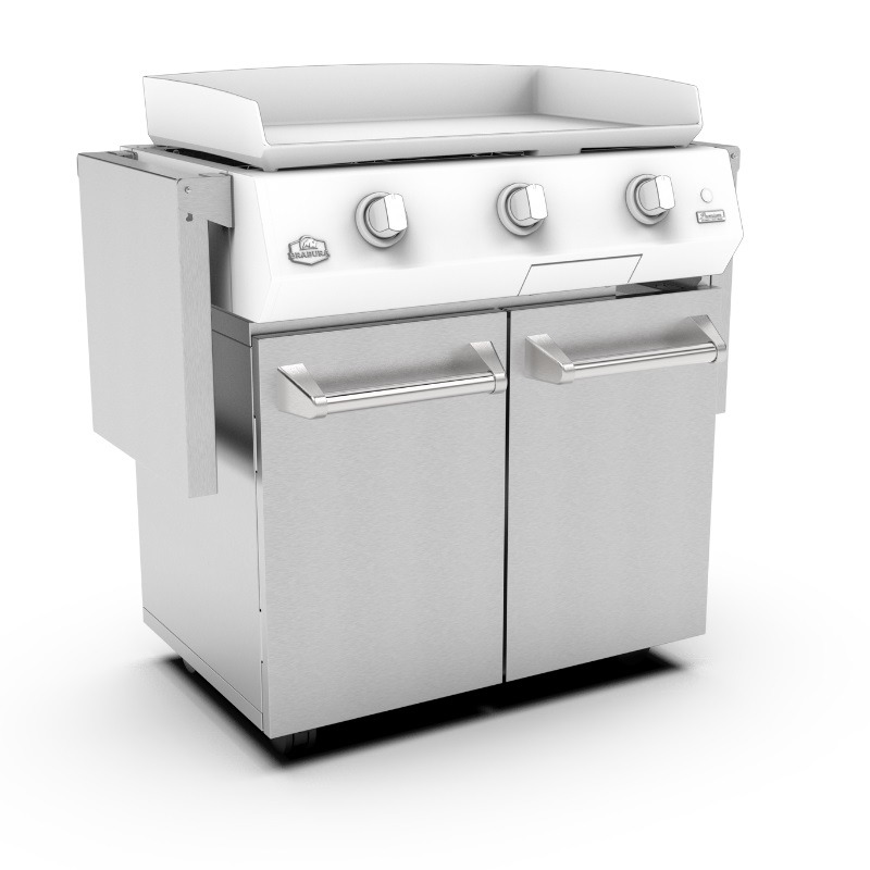 עגלת נירוסטה Brabura Inox Cart 30 — מותאמת לפלנצ׳ות L Class 30