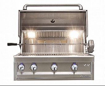 גריל גז "32 הסדרה המקצועית Artisan Pro כולל שיפוד מסתובב - בילט אין