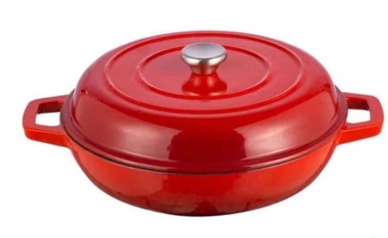 Carne – סוטאז' צרפתי ברזל יצוק עם מכסה בציפוי אמייל