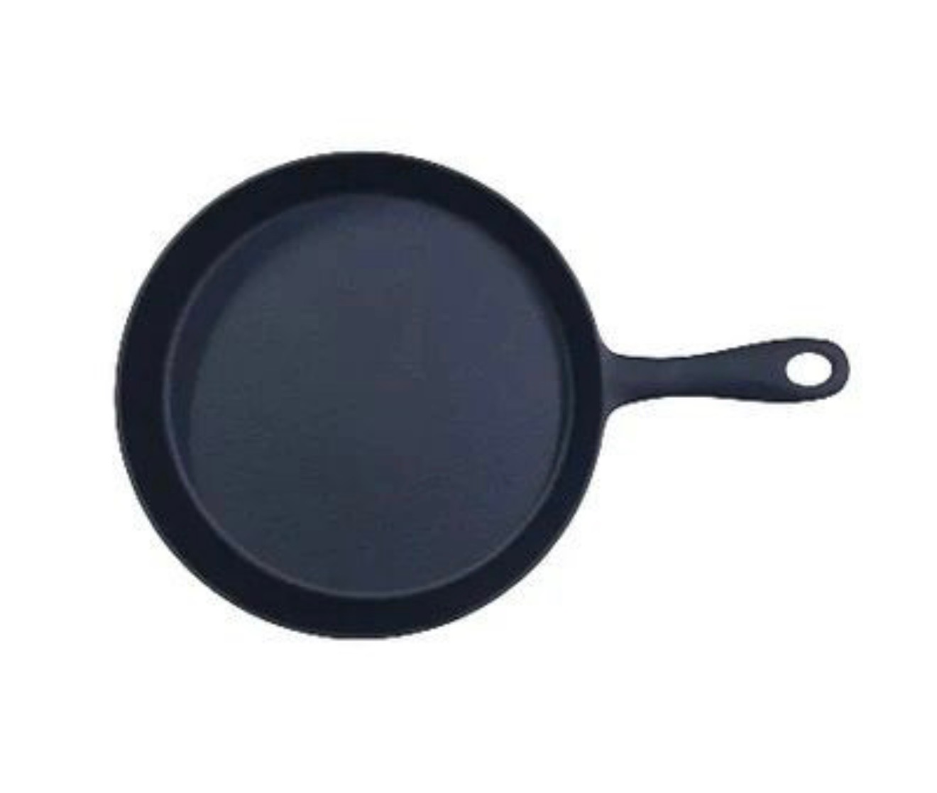 מחבת חלקה מברזל יצוק קוטר 26 ס"מ קרנה