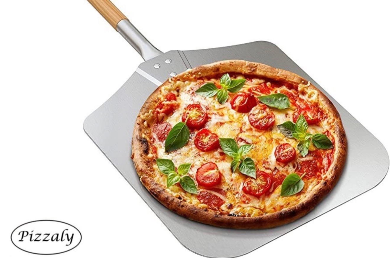 מרדה/כף פיצה ידית עץ 35X40X71 ס"מ