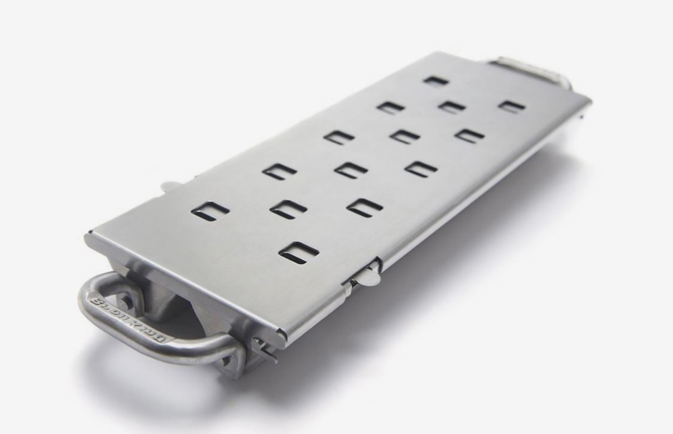 קופסת עישון נירוסטה איכותית לגריל Broil King