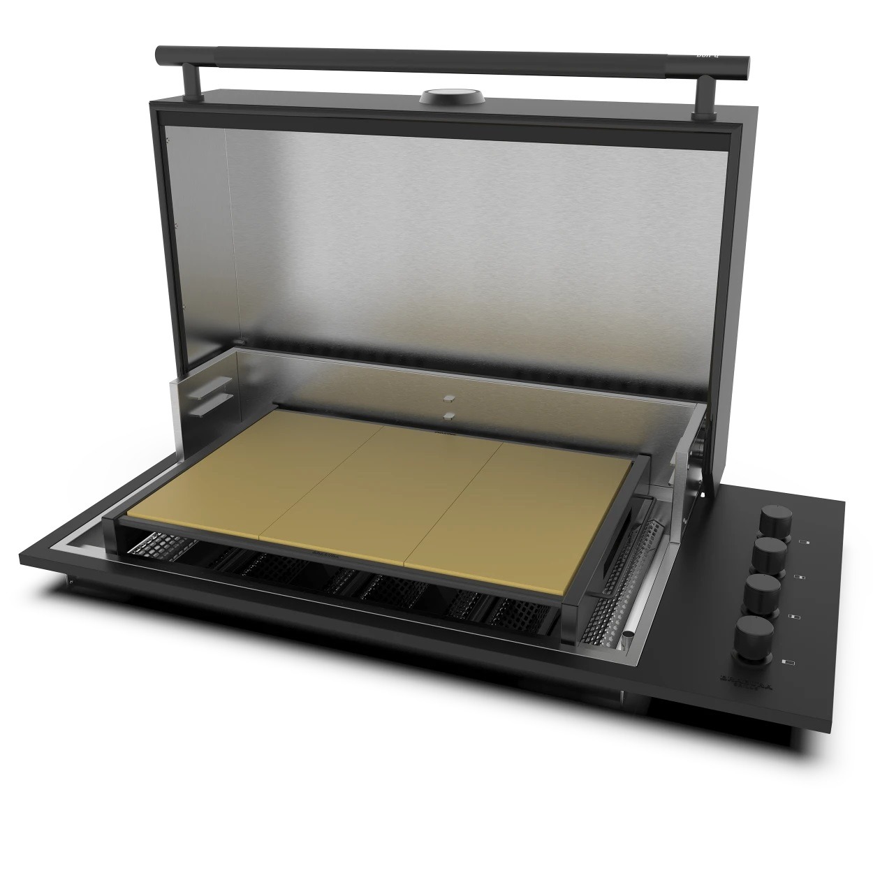 Pizza Q – אבן פיצה מקצועית לגריל מבית Brabura