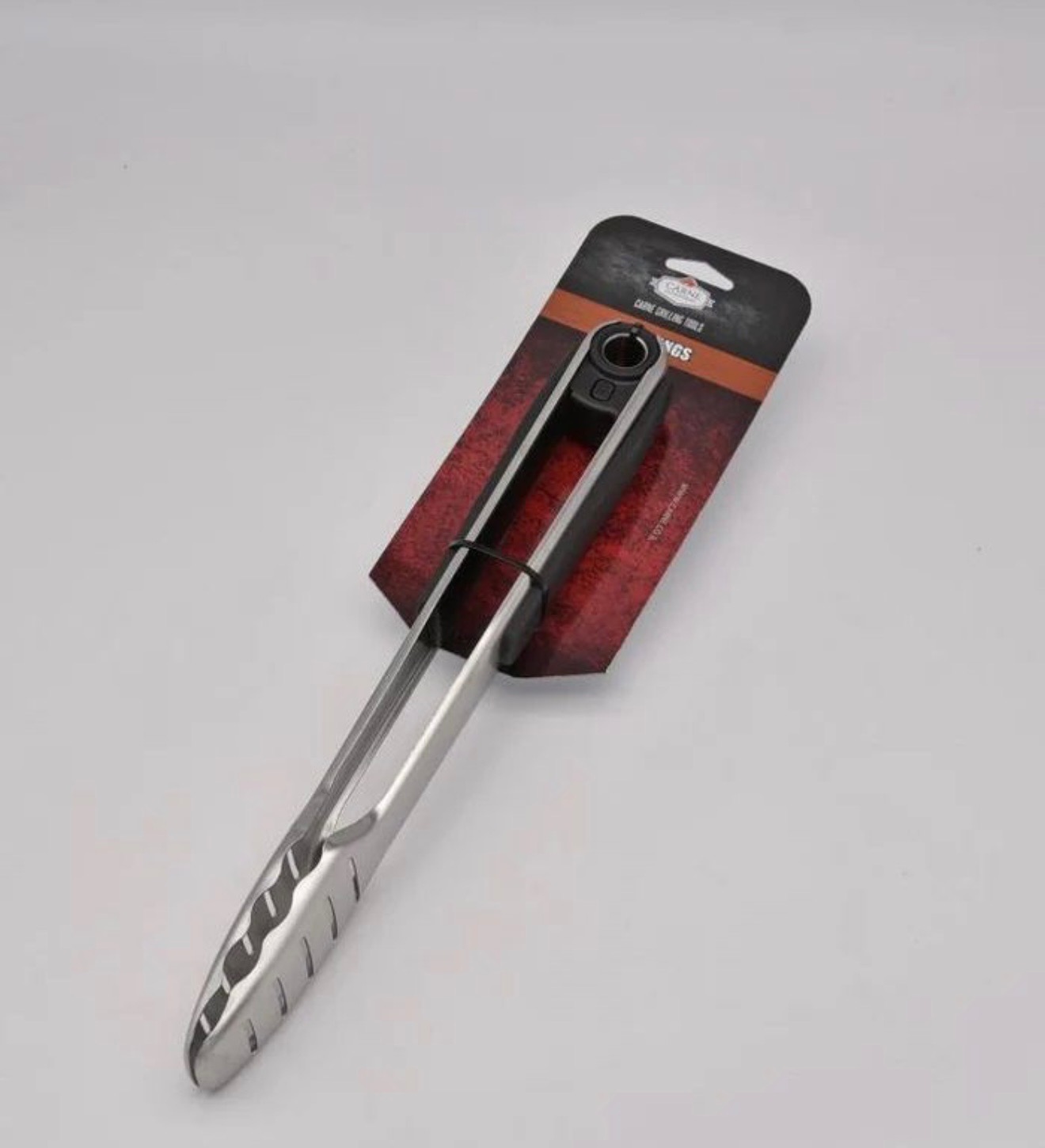 מלקחיים לגריל Easy-Lock עם כפתור נעילה