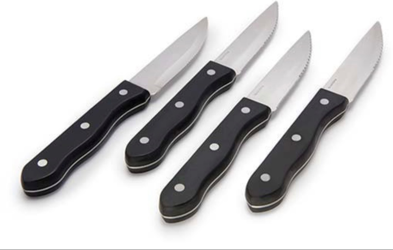 סט 4 סכיני בשר מקצועיות Broil King