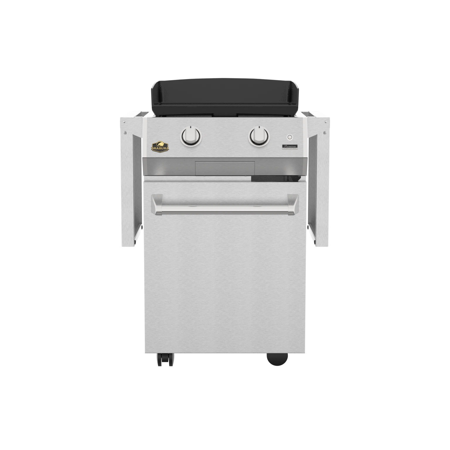 עגלת נירוסטה Brabura Inox Cart 20 — מותאמת לפלנצ׳ות L Class 20